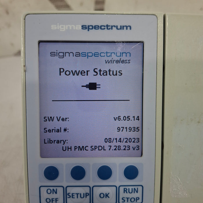 Baxter Baxter Sigma Spectrum 6.05.14 without Battery Infusion Pump Infusion Pump reLink Medical