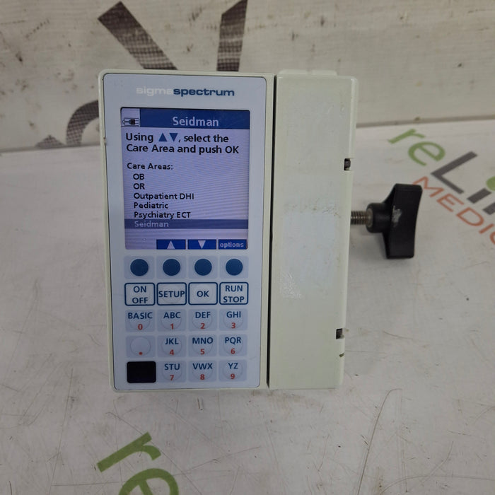 Baxter Baxter Sigma Spectrum 6.05.14 without Battery Infusion Pump Infusion Pump reLink Medical