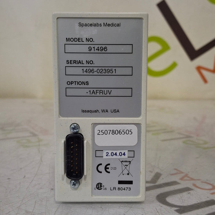 Spacelabs Healthcare Spacelabs Healthcare 91496 Multiparameter Module Patient Monitors reLink Medical
