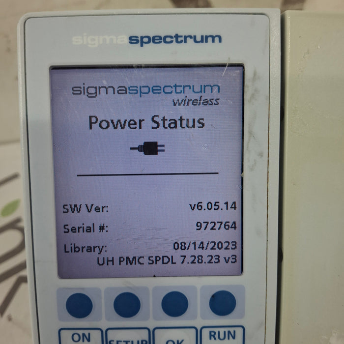 Baxter Sigma Spectrum 6.05.14 without Battery Infusion Pump