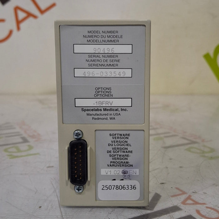 Spacelabs Healthcare 90496 Multiparameter Module