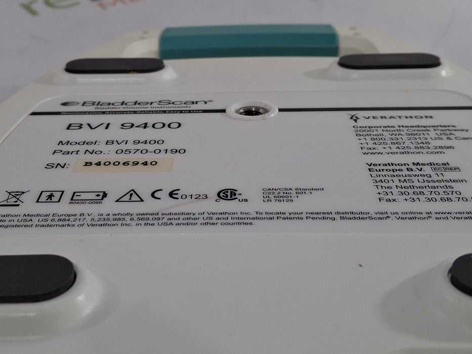 Verathon Medical, Inc Verathon Medical, Inc BVI 9400 Bladderscan Surgical Equipment reLink Medical