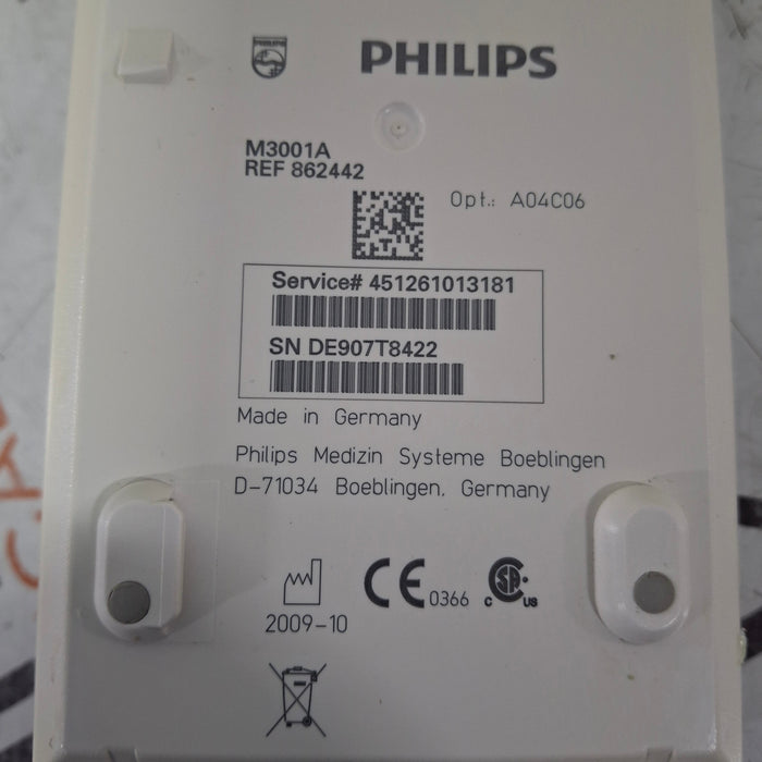 Philips M3001A-A04C06 OxiMax SpO2, NIBP, ECG, Temp, IBP MMS Module