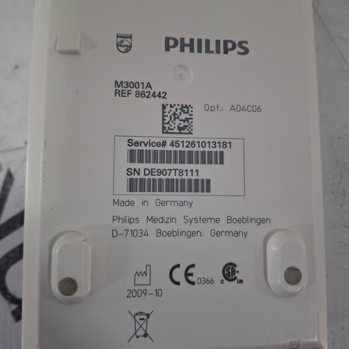 Philips M3001A-A04C06 OxiMax SpO2, NIBP, ECG, Temp, IBP MMS Module