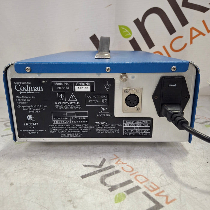 Synergy Synergy 80-1187 Malis Precision Bipolar Coagulator Electrosurgical Units reLink Medical