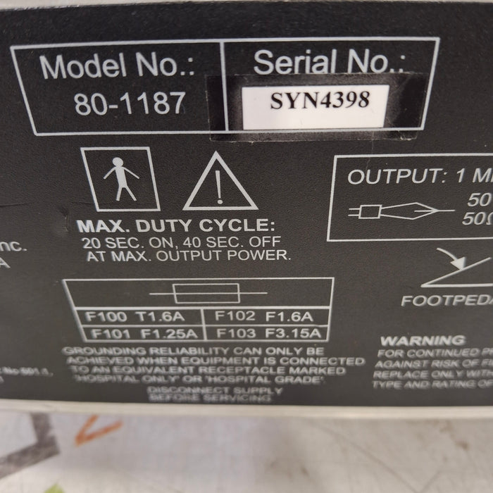 Synergy Synergy 80-1187 Malis Precision Bipolar Coagulator Electrosurgical Units reLink Medical