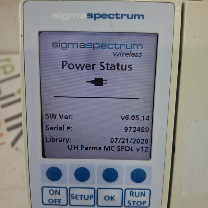 Baxter Baxter Sigma Spectrum 6.05.14 without Battery Infusion Pump Infusion Pump reLink Medical