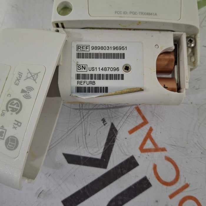 Philips Philips Intellivue TRx+ M4841A S02 Telemetry Transmitter w/SpO2 Patient Monitors reLink Medical