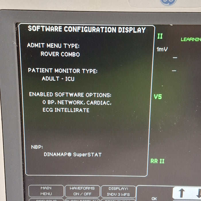 GE Healthcare Dash 4000 - GE/Nellcor SpO2 Patient Monitor