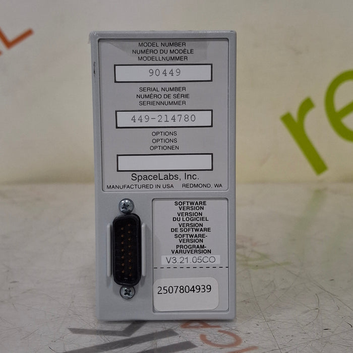 Spacelabs Healthcare 90449 Thermal Printer Recorder Module