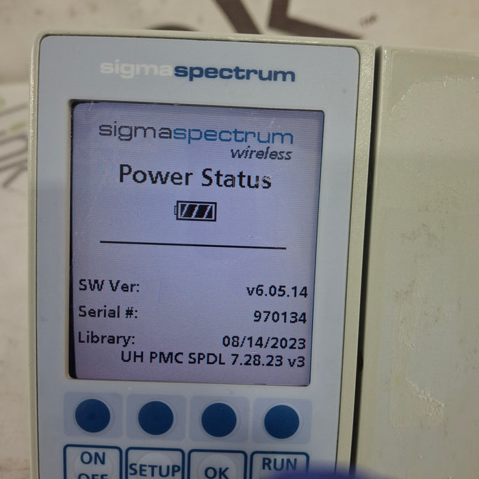 Baxter Baxter Sigma Spectrum 6.05.14 without Battery Infusion Pump Infusion Pump reLink Medical