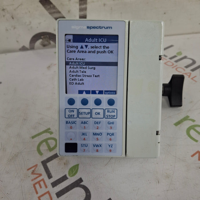 Baxter Sigma Spectrum 6.05.13 without Battery Infusion Pump