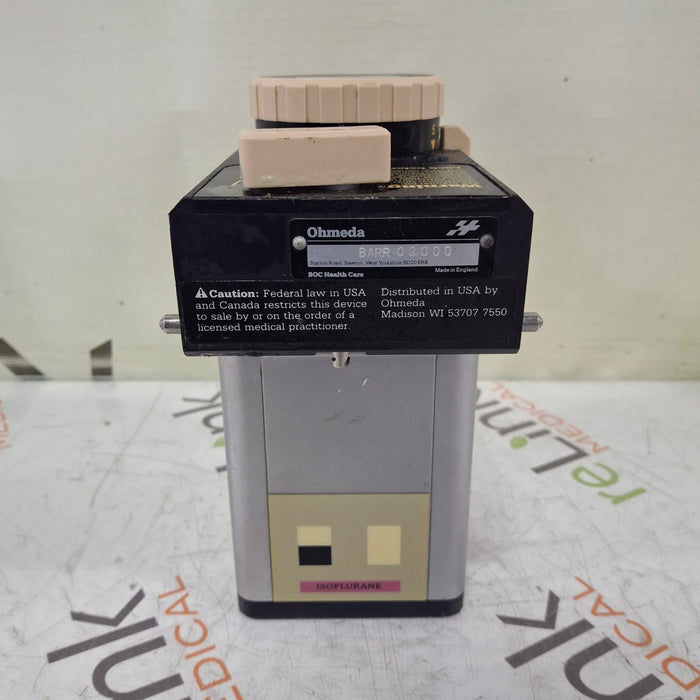 Ohmeda Medical Isotec 4 Isoflurane Vaporizer