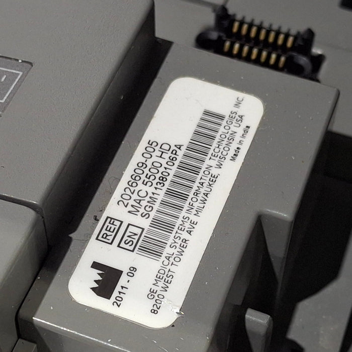 GE Healthcare GE Healthcare MAC 5500 HD ECG without CAM Module Cardiology reLink Medical