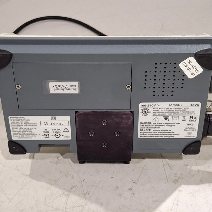 Smiths Medical Medfusion 3500 Version 4 Syringe Infusion Pump