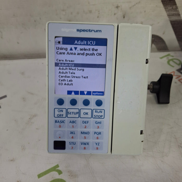 Baxter Baxter Sigma Spectrum 6.05.13 without Battery Infusion Pump Infusion Pump reLink Medical