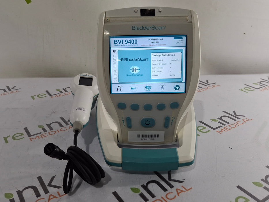 Verathon Medical, Inc Verathon Medical, Inc BVI 9400 Bladderscan Surgical Equipment reLink Medical