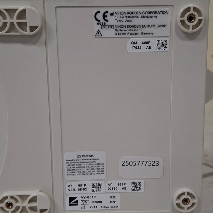 Nihon Kohden Nihon Kohden AY-651P Multi-Parameter Module Patient Monitors reLink Medical