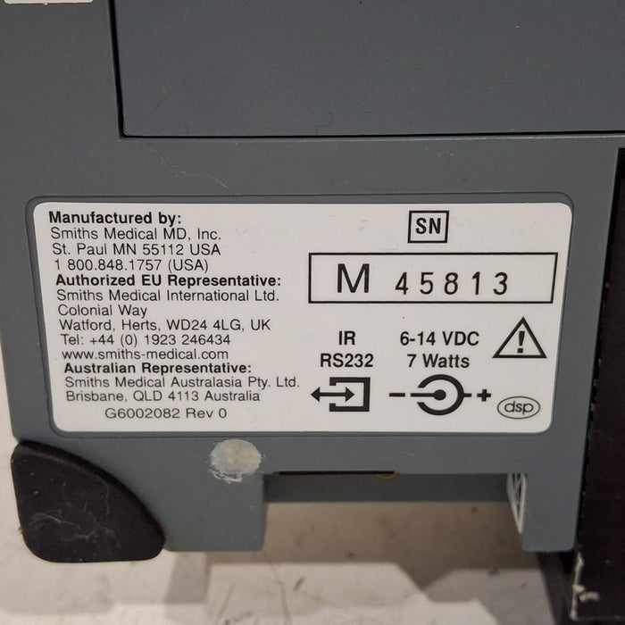 Smiths Medical Medfusion 3500 Version 4 Syringe Infusion Pump