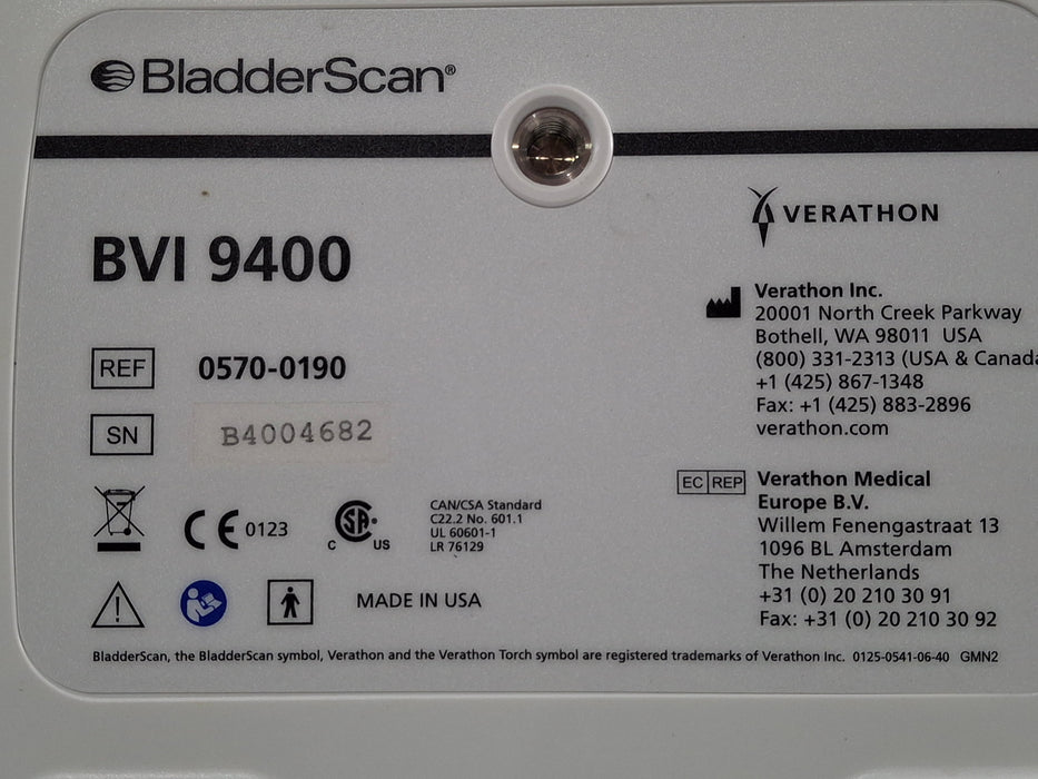Verathon Medical, Inc Verathon Medical, Inc BVI 9400 Bladderscan Surgical Equipment reLink Medical
