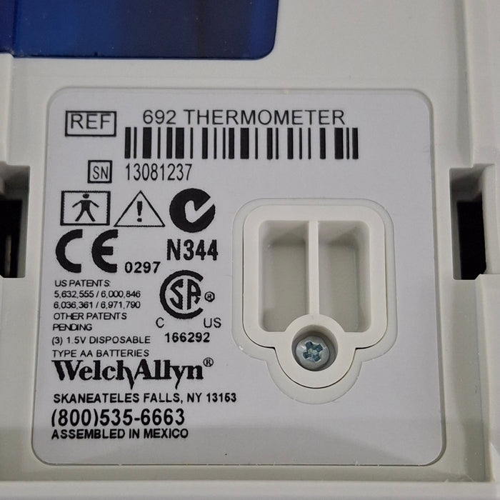 Welch Allyn Welch Allyn SureTemp Plus 692 Thermometer Diagnostic Exam Equipment reLink Medical