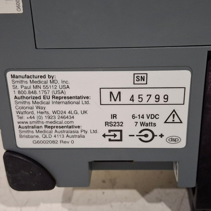 Smiths Medical Medfusion 3500 Version 4 Syringe Infusion Pump