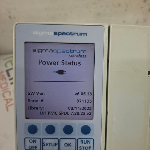 Baxter Baxter Sigma Spectrum 6.05.13 without Battery Infusion Pump Infusion Pump reLink Medical