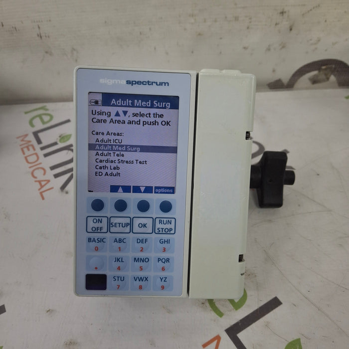 Baxter Baxter Sigma Spectrum 6.05.13 without Battery Infusion Pump Infusion Pump reLink Medical