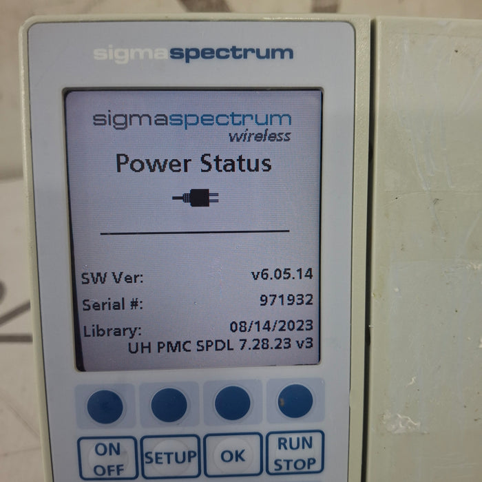 Baxter Baxter Sigma Spectrum 6.05.14 without Battery Infusion Pump Infusion Pump reLink Medical