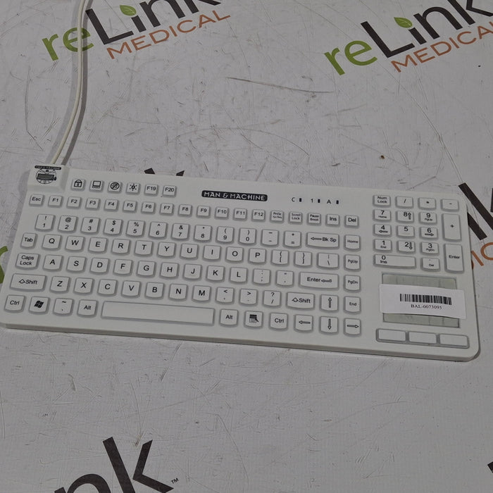 Man & Machine Man & Machine Really Cool Touch Keyboard Computers Tablets & Networking reLink Medical