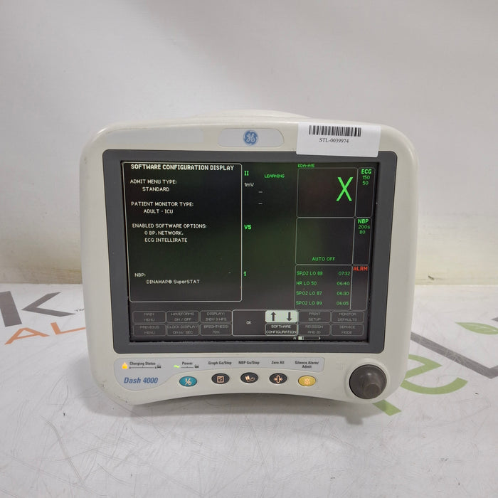 GE Healthcare GE Healthcare Dash 4000 - GE/Nellcor SpO2 Patient Monitor Patient Monitors reLink Medical