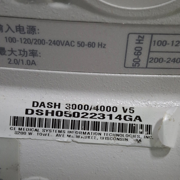 GE Healthcare GE Healthcare Dash 4000 - GE/Nellcor SpO2 Patient Monitor Patient Monitors reLink Medical