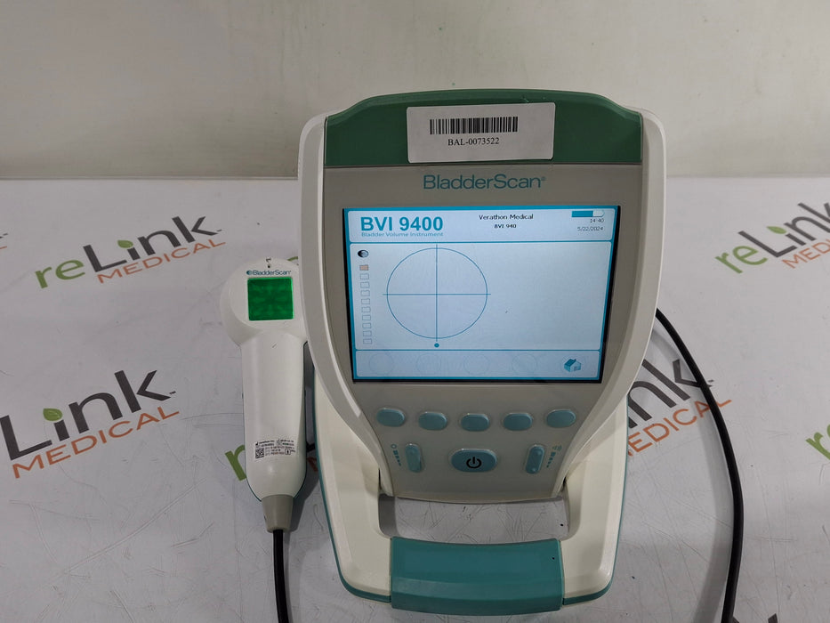 Verathon Medical, Inc BVI 9400 Bladderscan