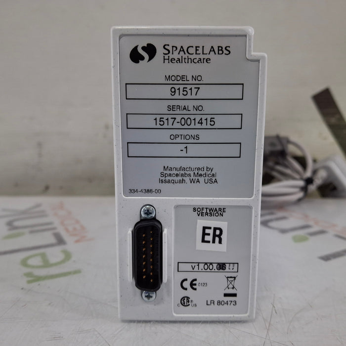 Spacelabs Healthcare Ultraview SL 91517 Multigas Analyzer