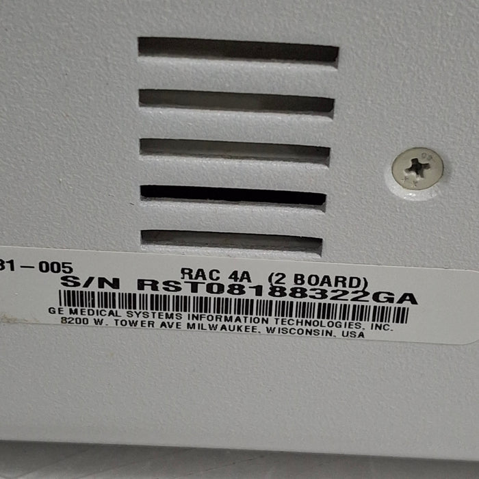 GE Healthcare GE Healthcare TRAM-RAC 4A Module Rack Patient Monitors reLink Medical