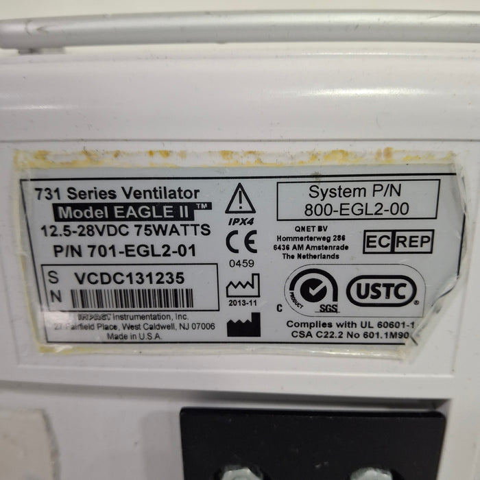 Zoll Eagle II MRI Ventilator
