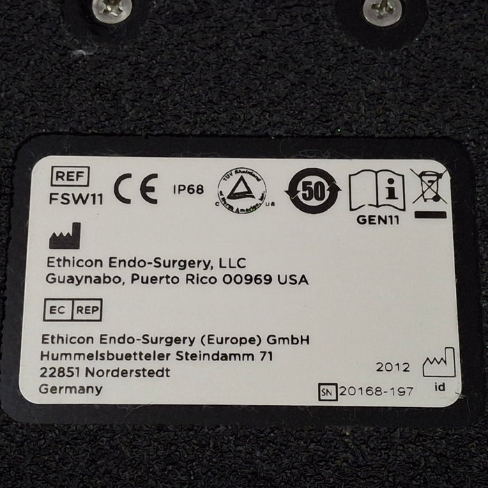 Ethicon Inc. Ethicon Inc. FSW11 Foot Switch Electrosurgical Units reLink Medical