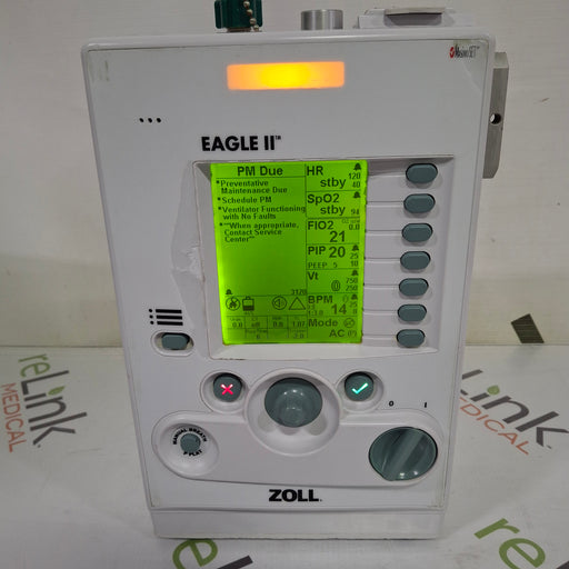 Zoll Zoll Eagle II MRI Ventilator Respiratory reLink Medical