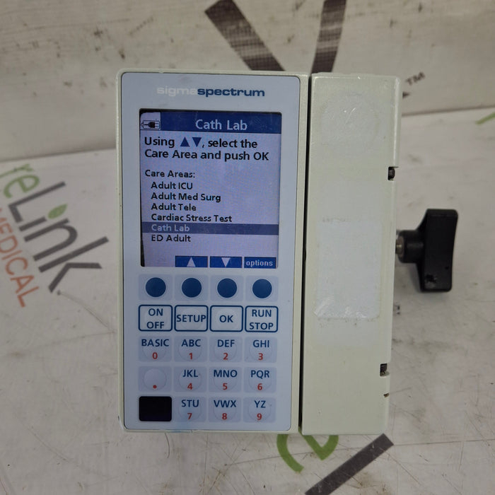 Baxter Baxter Sigma Spectrum 6.05.14 without Battery Infusion Pump Infusion Pump reLink Medical