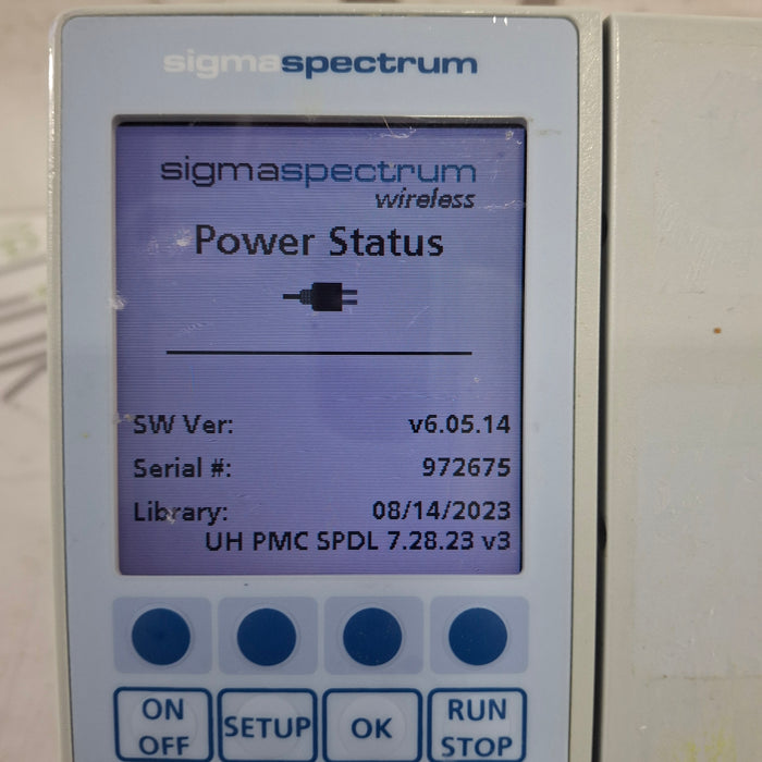 Baxter Baxter Sigma Spectrum 6.05.14 without Battery Infusion Pump Infusion Pump reLink Medical