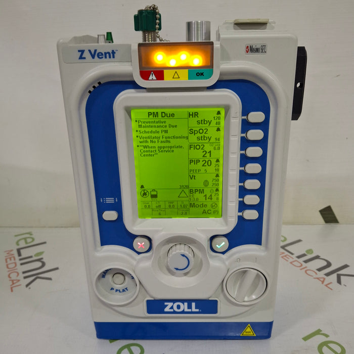 Zoll Z Vent Transport Ventilator