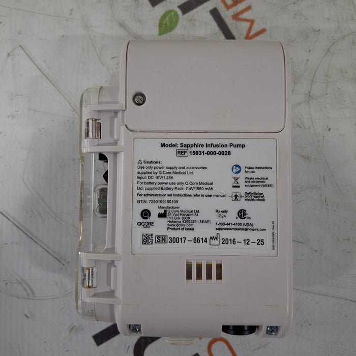 QCore Medical QCore Medical Sapphire Multi-Therapy Infusion Pump Infusion Pumps reLink Medical