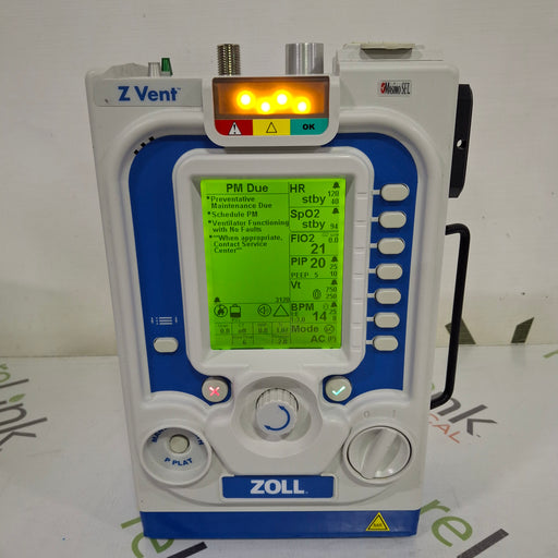 Zoll Zoll Z Vent Transport Ventilator Respiratory reLink Medical