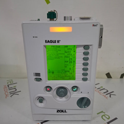 Zoll Zoll Eagle II MRI Ventilator Respiratory reLink Medical