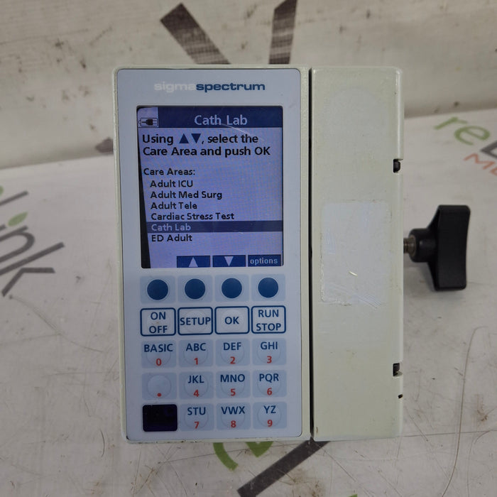 Baxter Baxter Sigma Spectrum 6.05.14 without Battery Infusion Pump Infusion Pump reLink Medical