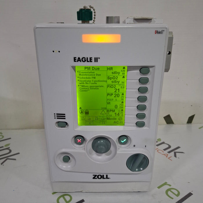 Zoll Zoll Eagle II MRI Ventilator Respiratory reLink Medical
