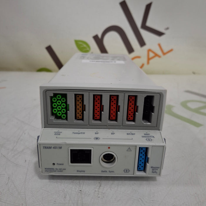 GE Healthcare GE Healthcare TRAM 451M Multiparameter Module - Masimo SpO2 Patient Monitors reLink Medical