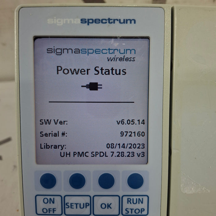 Baxter Baxter Sigma Spectrum 6.05.14 without Battery Infusion Pump Infusion Pump reLink Medical