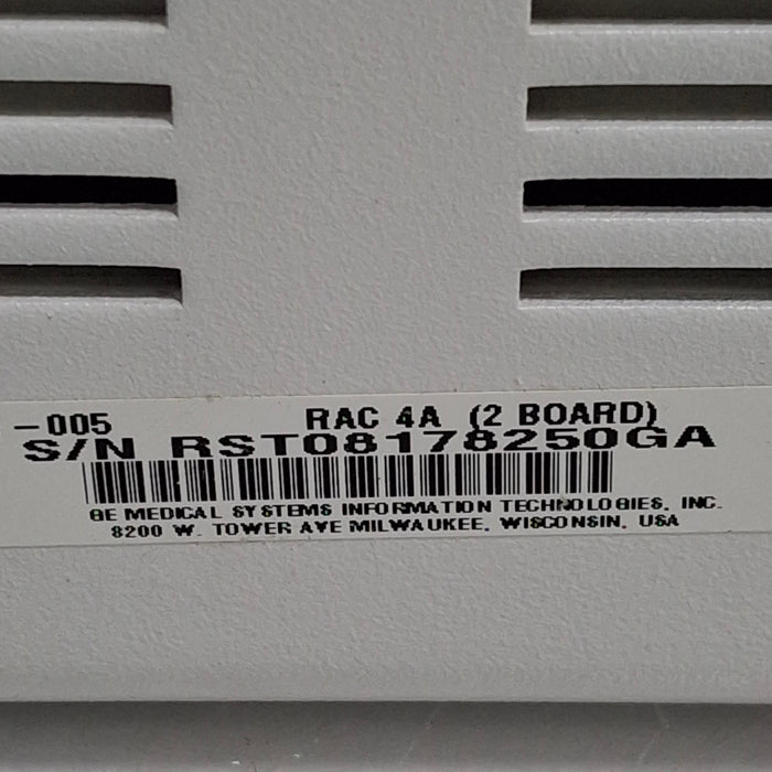 GE Healthcare GE Healthcare TRAM-RAC 4A Module Rack Patient Monitors reLink Medical