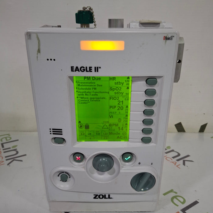 Zoll Zoll Eagle II MRI Ventilator Respiratory reLink Medical